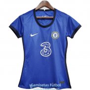 Camiseta Mujer Chelsea Primera Equipacion 2020-2021