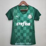 Camiseta Mujer Palmeiras Primera Equipacion 2021/2022