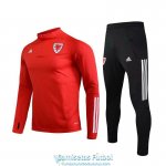 Gales Sudadera De Entrenamiento Red + Pantalon 2020-2021