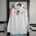 Manchester United Chaqueta Rompevientos White I 2023/2024