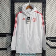 Manchester United Chaqueta Rompevientos White I 2023/2024