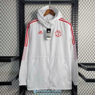 Manchester United Chaqueta Rompevientos White I 2023/2024