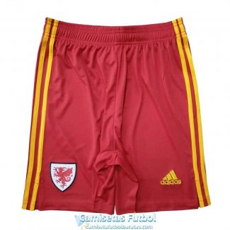 Pantalon Corto Gales Coupe d'Europe Primera Equipacion 2020