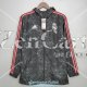Real Madrid Chaqueta Rompevientos Black Pattern 2021/2022