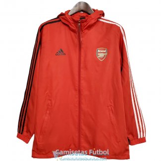 Arsenal Chaqueta Rompevientos Red Black 2020-2021