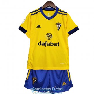 Camiseta Cadiz Ninos Primera Equipacion 2020-2021