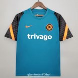 Camiseta Chelsea Training Blue VI 2021/2022