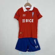 Camiseta Club Deportivo Universidad Catolica Ninos Segunda Equipacion 2023/2024
