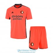 Camiseta Feyenoord Ninos Portero Orange 2020-2021