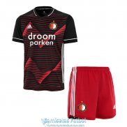 Camiseta Feyenoord Ninos Segunda Equipacion 2020-2021