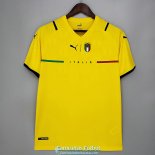Camiseta Italia Portero Yellow 2021/2022