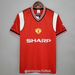 Camiseta Manchester United Retro Primera Equipacion 1985/1986