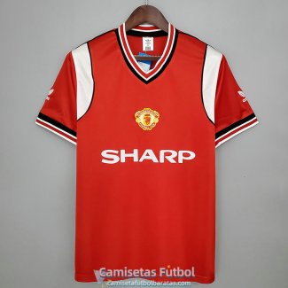 Camiseta Manchester United Retro Primera Equipacion 1985/1986
