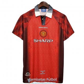 Camiseta Manchester United Retro Primera Equipacion 1996 1997