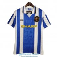 Camiseta Manchester United Retro Segunda Equipacion 1994 1996