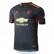 Camiseta Manchester United Segunda Equipacion Portero 2020-2021