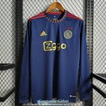 Camiseta Manga Larga Ajax Segunda Equipacion 2022/2023