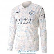 Camiseta Manga Larga Manchester City Tercera Equipacion 2020-2021
