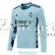 Camiseta Manga Larga Real Madrid Portero Light Blue 2020-2021