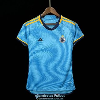 Camiseta Mujer Cruzeiro Tercera Equipacion 2023/2024