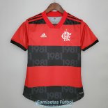 Camiseta Mujer Flamengo Primera Equipacion 2021/2022