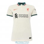 Camiseta Mujer Liverpool Segunda Equipacion 2021/2022