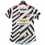 Camiseta Mujer Manchester United Tercera Equipacion 2020-2021