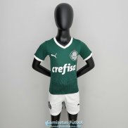 Camiseta Palmeiras Ninos Primera Equipacion 2022/2023