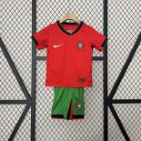 Camiseta Portugal Ninos Primera Equipacion 2024/2025