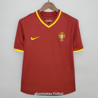 Camiseta Portugal Retro Primera Equipacion 2000/2001