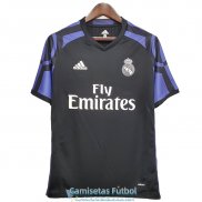 Camiseta Real Madrid Retro Tercera Equipacion 2015 2016