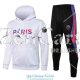 PSG x Jordan Sudadera Capucha White II+ Pantalon Black 2021/2022
