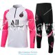 PSG x Jordan Sudadera De Entrenamiento White Pink + Pantalon Black 2021/2022