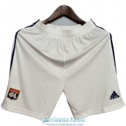Pantalon Corto Olympique Lyonnais White 2020-2021