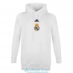 Real Madrid Sudadera Capucha White 2020/2021