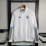 Alemania Chaqueta Rompevientos White II 2023/2024