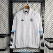Alemania Chaqueta Rompevientos White II 2023/2024