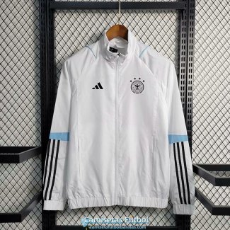 Alemania Chaqueta Rompevientos White II 2023/2024