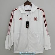 Bayern Munich Chaqueta Rompevientos White I 2022/2023