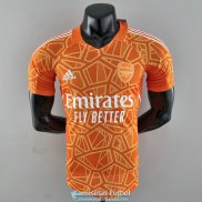Camiseta Authentic Arsenal Portero Orange 2022/2023