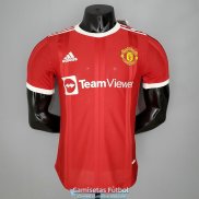 Camiseta Authentic Manchester United Primera Equipacion 2021/2022