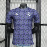 Camiseta Authentic Real Madrid Pre Match Blue 2024/2025