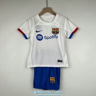 Camiseta Barcelona Ninos Segunda Equipacion 2023/2024