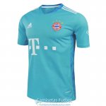 Camiseta Bayern Munich Portero Blue 2020-2021