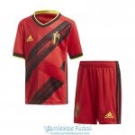 Camiseta Belgica Ninos Primera Equipacion EURO 2020