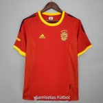 Camiseta Espana Retro Primera Equipacion 2002/2003