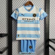 Camiseta Manchester City Ninos Limited Edition Blue I 2022/2023
