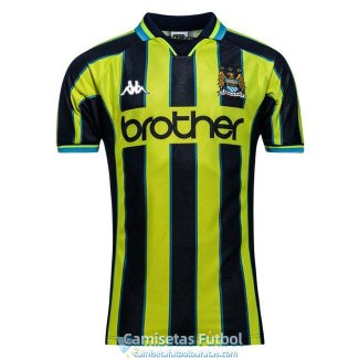 Camiseta Manchester City Retro Primera Equipacion 1998 1999