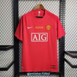 Camiseta Manchester United Retro Primera Equipacion 2007 2008