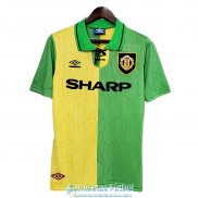 Camiseta Manchester United Retro Segunda Equipacion 1992 1994